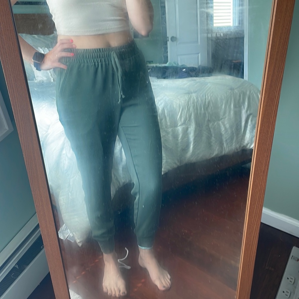 Olive Green Joggers